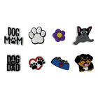 Meow & Woof, Leash and Collar Charms - Dog dad set - Dog, Bowl, Heart image number null